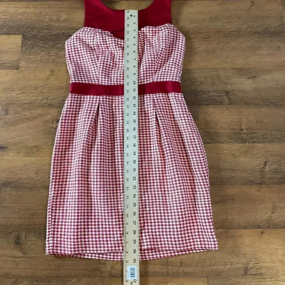 Leona by Lauren Leonard Retro Button Back Dress Sz 6 100%‎ Silk Lining - Picture 3 of 8